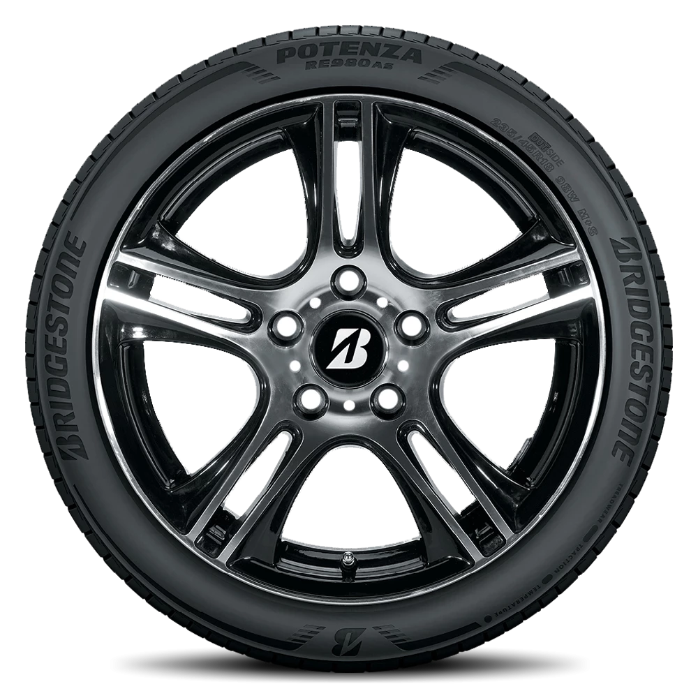 Bridgestone Potenza RE980AS Tires 225/40R19 XL