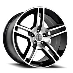 Performance Replica PR101 BM 18x10 +24 5x114.3mm 70.6mm Gloss Black Machined