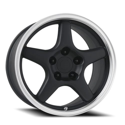 Performance Replica PR103 GB 17x9.5 +38 5x120.65mm 70.7mm Gloss Black Machined Lip