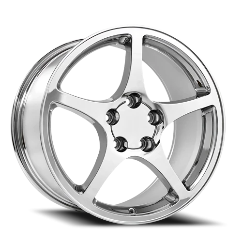 Performance Replica PR104 18x9.5 +54 5x120.65mm 70.7mm Chrome