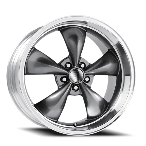 Performance Replica PR106 GY 18x9 +30 5x114.3mm 70.6mm Anthracite Machined Lip