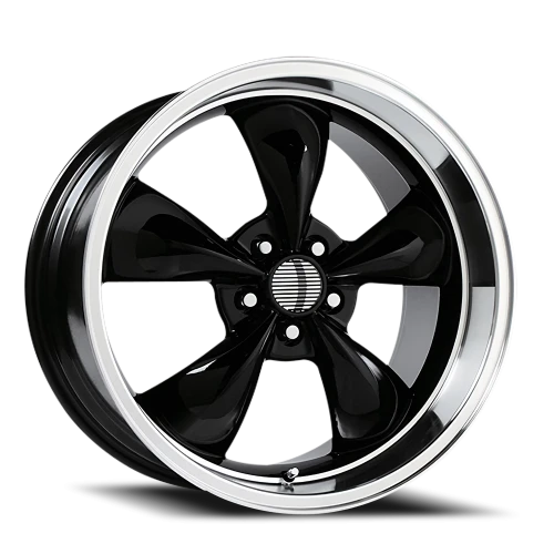 Performance Replica PR106 GB 17x8 +30 5x114.3mm 70.6mm Gloss Black Machined Lip