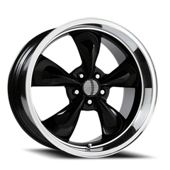 Performance Replica PR106 GB 17x8 +30 5x114.3mm 70.6mm Gloss Black Machined Lip