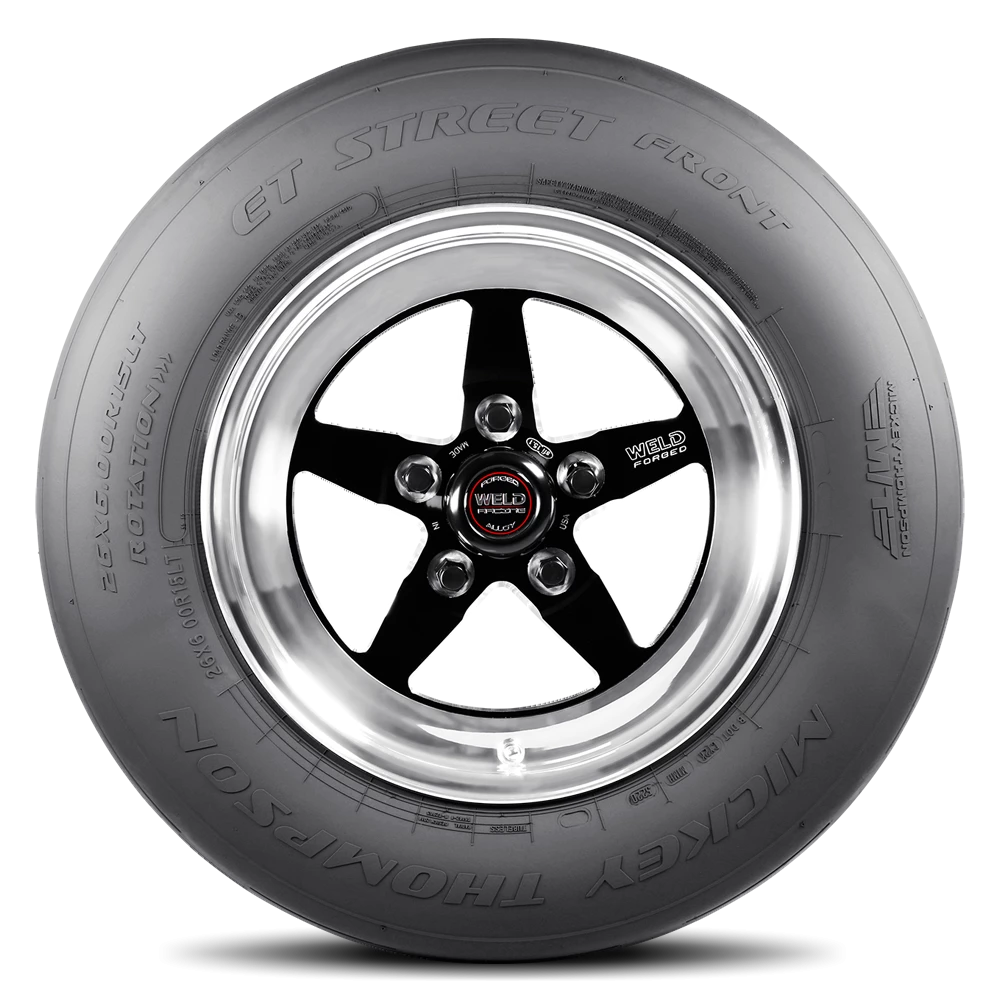 Mickey Thompson ET Street Front Tires 26X6.00R15LT
