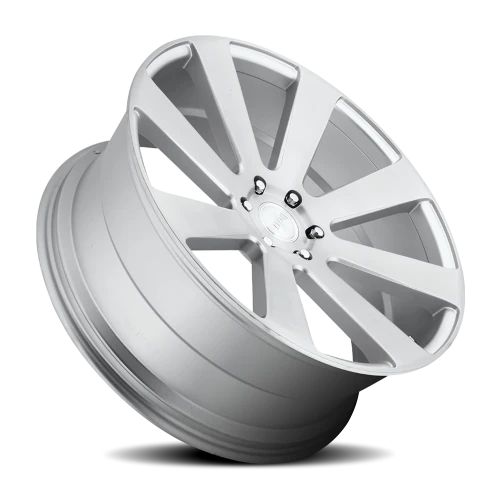 DUB 8-Ball S213 22x9.5 +20 6x139.7mm 78.1mm Gloss Silver Brushed