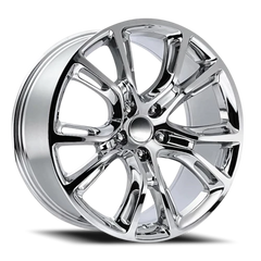 Factory Reproductions FR 88 Jeep Spydr Monkey Replica CH 20x10 +50 5x127mm 71.5mm Chrome