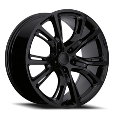 Factory Reproductions FR 88 Jeep Spydr Monkey Replica HB 20x10 +50 5x127mm 71.5mm Gloss Hyper Black