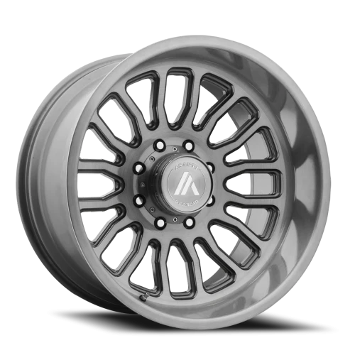 Asanti Black Label Workhorse AB815 20x10 -12 5x127mm 71.5mm Brushed Titanium