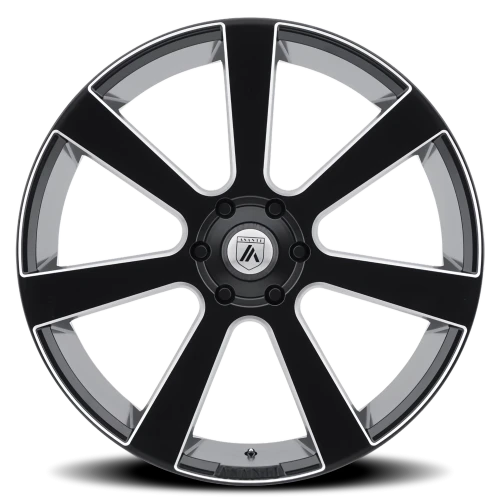Asanti Black Label Apollo ABL15 BK 24x9 +35 5x120mm 74.1mm Satin Black Milled
