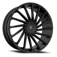 Asanti Black Label Matar ABL18 BK 20x8.5 +15 6x135mm 106.25mm Gloss Black
