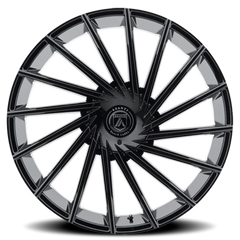 Asanti Black Label Matar ABL18 BK 20x8.5 +30 5x112mm 74.1mm Gloss Black
