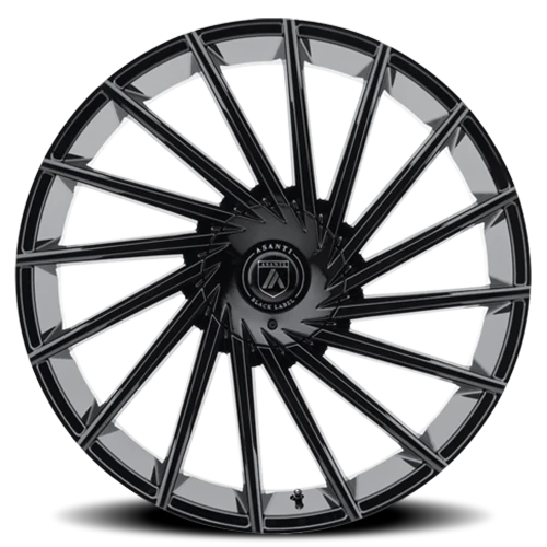Asanti Black Label Matar ABL18 BK 22x9 +30 5x112mm 74.1mm Gloss Black