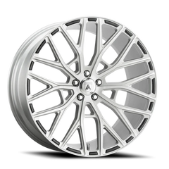 Asanti Black Label Leo ABL21 SL 20x10.5 +38 5x114.3mm 72.6mm Brushed Silver