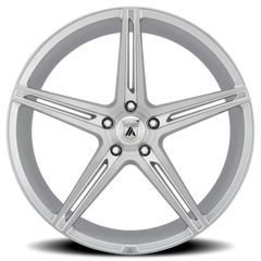 Asanti Black Label Alpha 5 ABL22 SL 22x10.5 +25 5x115mm 72.6mm Brushed Silver