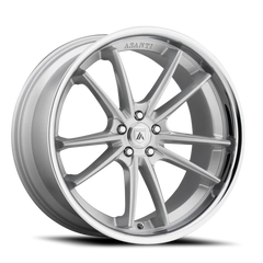 Asanti Black Label Sigma ABL23 SL 22x9 +15 5x115mm 72.6mm Brushed Silver Chrome Lip