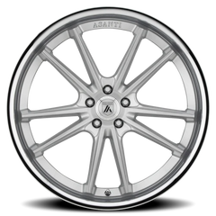 Asanti Black Label Sigma ABL23 SL 22x9 +15 5x115mm 72.6mm Brushed Silver Chrome Lip