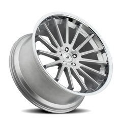 Asanti Black Label Beta ABL24 SL 20x10.5 +38 5x112mm 72.6mm Brushed Silver Chrome Lip