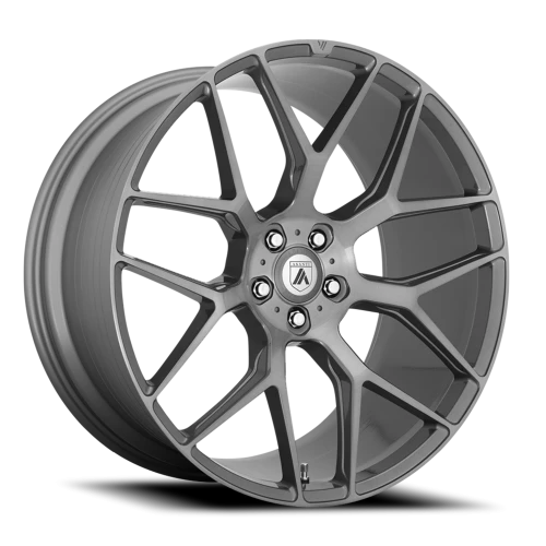 Asanti Black Label Dynasty ABL27 GY 20x9 +35 5x120mm 74.1mm Brushed Titanium