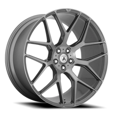Asanti Black Label Dynasty ABL27 GY 22x9 +32 5x114.3mm 72.6mm Brushed Titanium