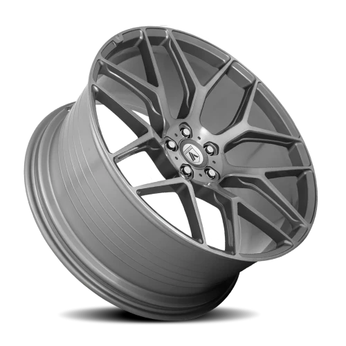 Asanti Black Label Dynasty ABL27 GY 20x8.5 +38 5x112mm 72.6mm Brushed Titanium