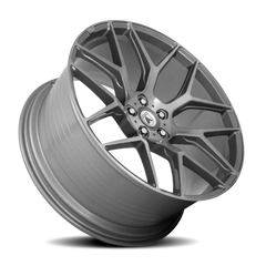 Asanti Black Label Dynasty ABL27 GY 22x9 +32 5x112mm 72.6mm Brushed Titanium