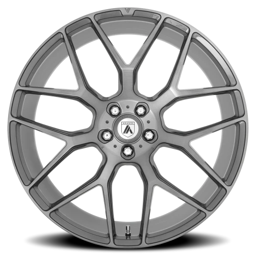 Asanti Black Label Dynasty ABL27 GY 20x10.5 +38 5x114.3mm 72.6mm Brushed Titanium