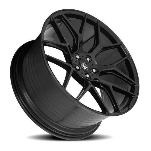 Asanti Black Label Dynasty ABL27 BK 20x8.5 +38 5x114.3mm 72.6mm Gloss Black