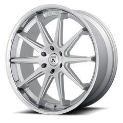 Asanti Black Label Emperor ABL29 SL 22x10 +30 5x120mm 74.1mm Brushed Silver Chrome Lip