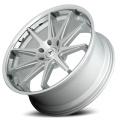 Asanti Black Label Emperor ABL29 SL 22x10 +30 5x120mm 74.1mm Brushed Silver Chrome Lip
