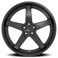 Asanti Black Label Regal ABL31 SB 22x9 +32 5x112mm 72.6mm Satin Black Gloss Black Lip