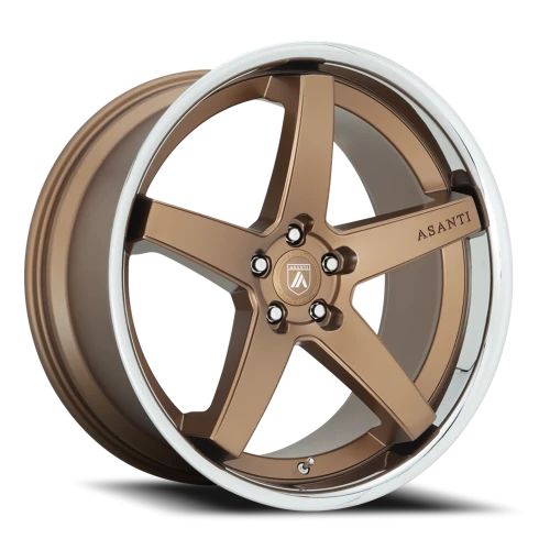 Asanti Black Label Regal ABL31 BRZ 20x10.5 +20 5x115mm 72.6mm Satin Bronze Chrome Lip