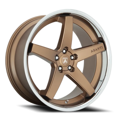 Asanti Black Label Regal ABL31 BRZ 20x9 +35 5x120mm 74.1mm Satin Bronze Chrome Lip