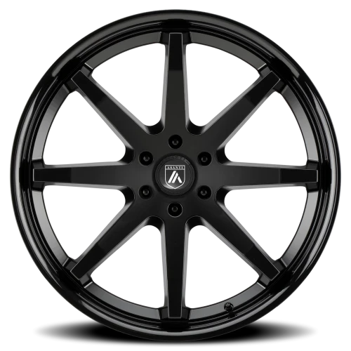 Asanti Black Label Kaiser ABL32 BK 24x10 +30 6x135mm 87.1mm Satin Black Gloss Black Lip
