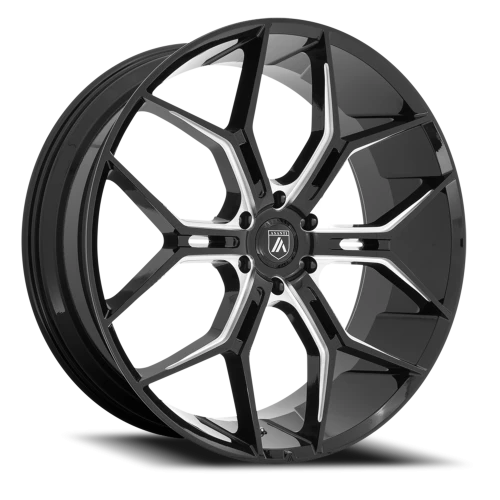 Asanti Black Label Monarch Truck ABL38 BK 22x9.5 +38 6x139.7mm 100.5mm Gloss Black Milled