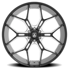 Asanti Black Label Monarch Truck ABL38 BK 22x9.5 +20 6x139.7mm 106.1mm Gloss Black Milled