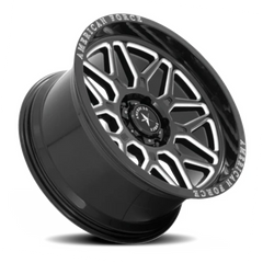American Force AC001 Rush 20x10 -18 6x139.7mm 106.1mm Gloss Black Milled