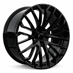 Audi AD 179 20x9 5x112 et35 66.5 GLOSS BLACK