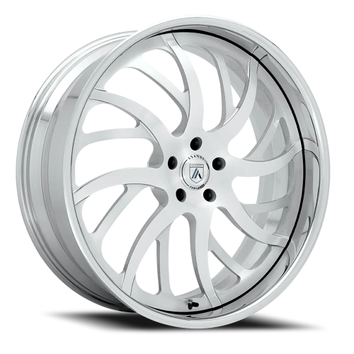 Asanti Forged AF862 24x9 -2 5x120.65mm 73.1mm Brushed Silver