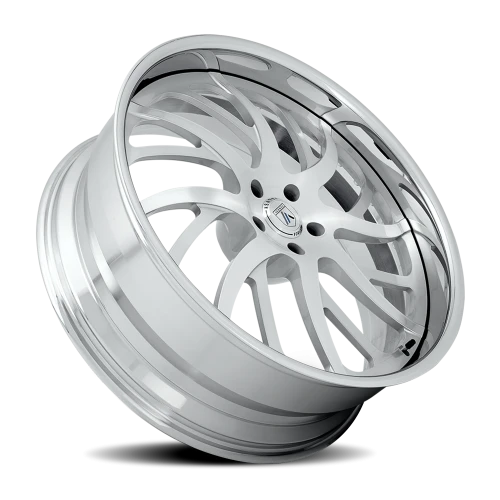 Asanti Forged AF862 24x9 -2 5x120.65mm 73.1mm Brushed Silver