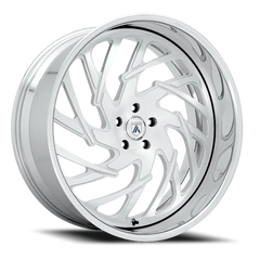 Asanti Forged AF864 24x9 -2 5x120.65mm 73.1mm Brushed Silver
