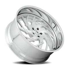 Asanti Forged AF864 24x9 -2 5x120.65mm 73.1mm Brushed Silver