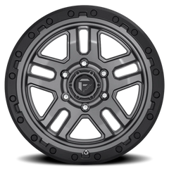 Fuel AMMO D701 18x9 +1 5x127mm 71.5mm Matte Gunmetal Black Bead Ring
