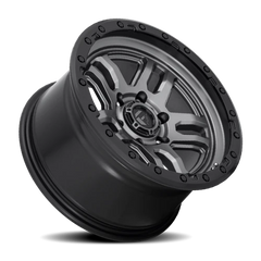Fuel AMMO D701 18x9 +1 6x139.7mm 106.1mm Matte Gunmetal Black Bead Ring