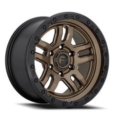 Fuel AMMO D702 18x9 +20 6x139.7mm 106.1mm Matte Bronze Black Bead Ring