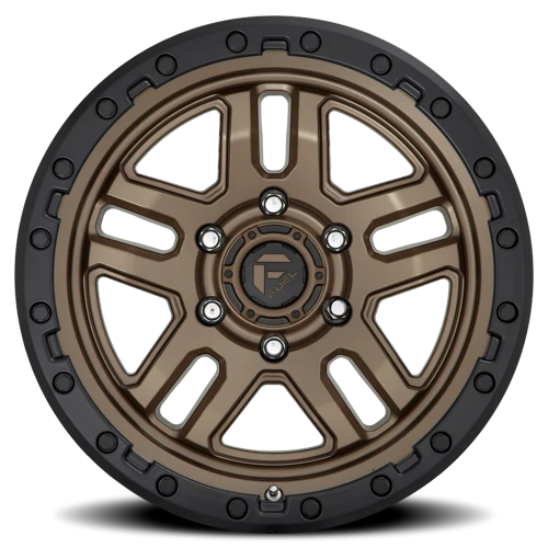 Fuel AMMO D702 17x9 +1 6x135mm 87.1mm Matte Bronze Black Bead Ring