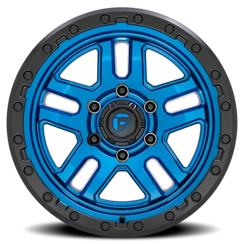 Fuel AMMO D790 17x9 -12 6x139.7mm 106.1mm Blue Black Lip