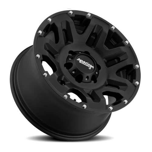 American Racing Yukon AR200 18x8.5 +15 6x139.7mm 106.25mm Cast Iron Black