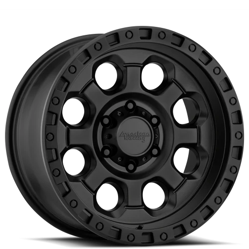 American Racing AR201 BK 16x8 +0 6x139.7mm 106.25mm Cast Iron Black