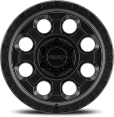 American Racing AR201 BK 16x8 +0 8x170mm 125.5mm Cast Iron Black