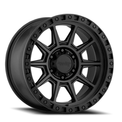 American Racing AR202 BK 17x9 -12 8x165.1mm 125.1mm Cast Iron Black